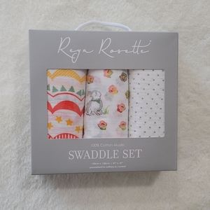 NWT Reya Rosette Swaddle Set